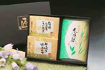 柿安 老舗のしぐれ煮・銘茶詰合せ
