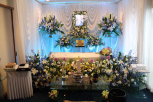 小さなお葬式・小さな花祭壇